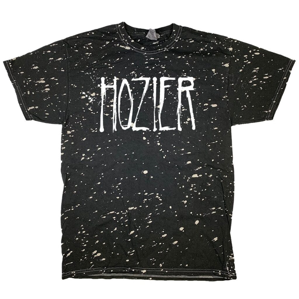 HELTpl6lhozier splatterlogo blacksplatterdye crewtee flat - Hozier Store