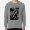 ssrcolightweight sweatshirtmensheather grey lightweight raglan sweatshirtfrontsquare productx1000 bgf8f8f8 3 - Hozier Store